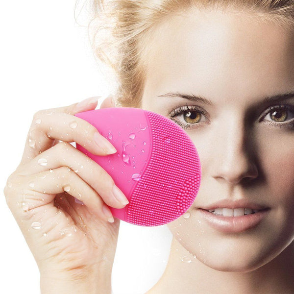 Silicone Spinary Facial Deep Clean Cleansing Brush Super Face Washing Machine