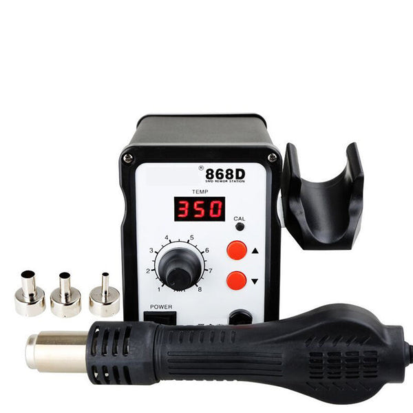 110V 220V Digital Hot Air Heat Blower Gun SMD Rework Solder Resoldering Station 700W