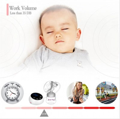 LCD Display Breast Pumps Electric Breastfeeding Feeding Milk Pump Baby Bottle