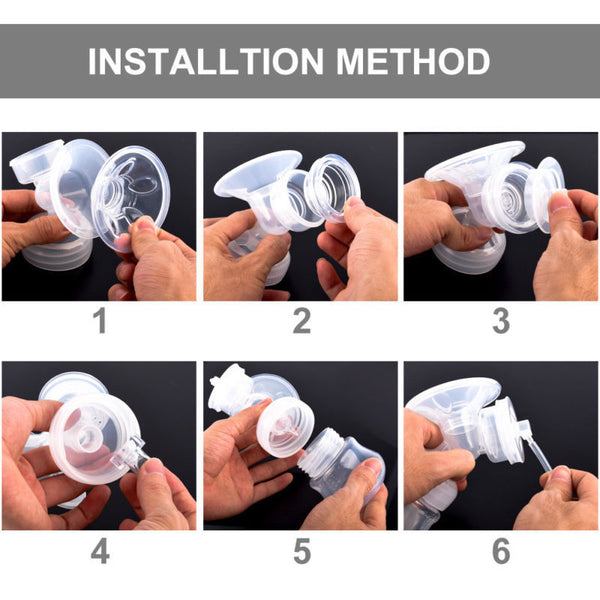 LCD Display Breast Pumps Electric Breastfeeding Feeding Milk Pump Baby Bottle