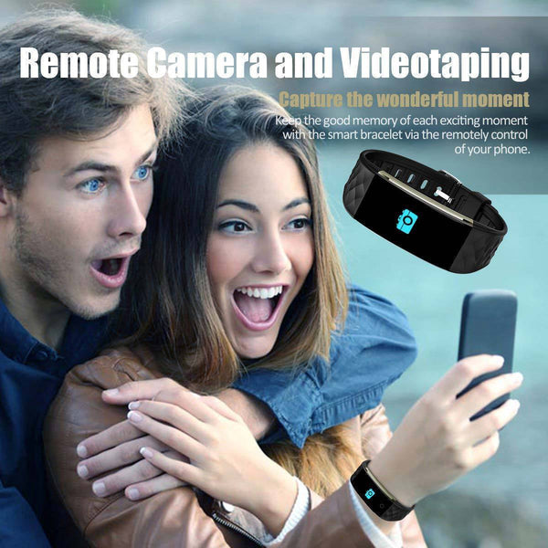 Heart Rate GPS Waterproof Smart Bracelet Watch Wristband Sport Fitness Tracker