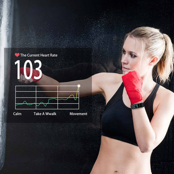 Heart Rate GPS Waterproof Smart Bracelet Watch Wristband Sport Fitness Tracker