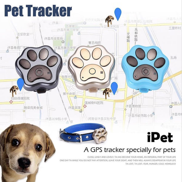 GPS Tracker Pet Mini Finder Locator Alarm Waterproof Track Dog Cat Location WIFI