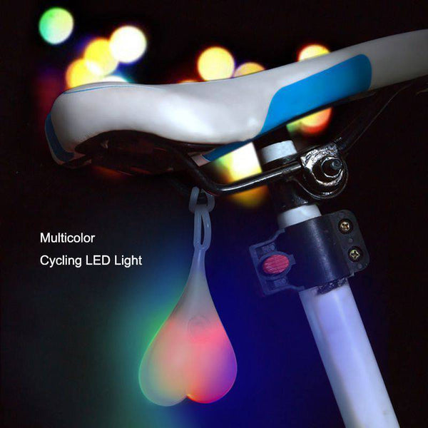 10 pcs Weatherproof Bike Bicycle Lights Back Rear Tail Cycling LED Light Ball Lamp