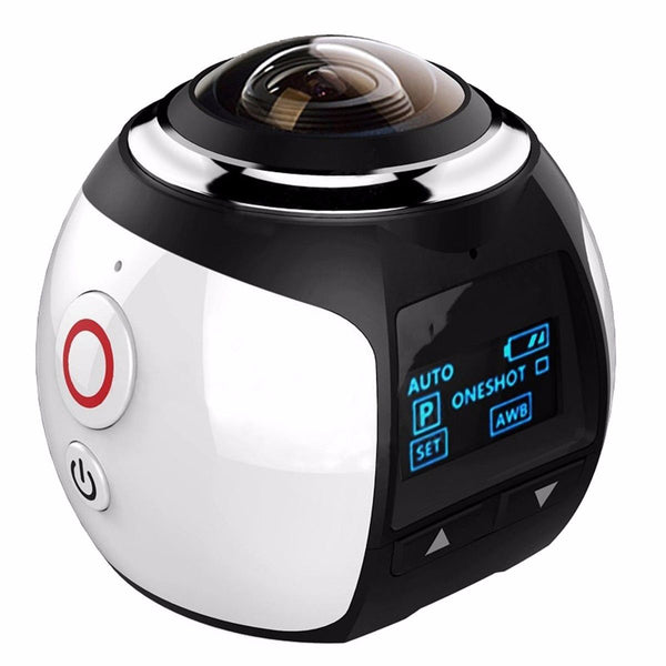 Wireless 360 Degree Wifi 4K 3D Action Sport DV VR Dash Cam Waterproof Camera