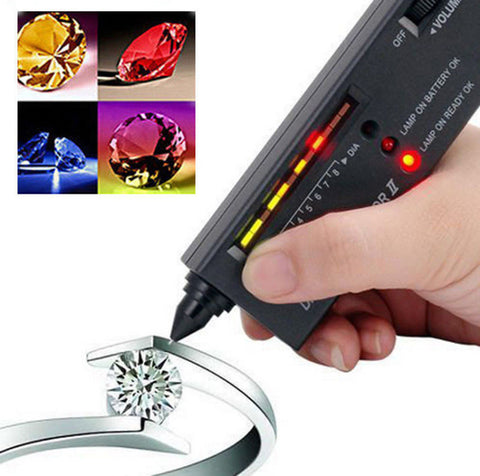 Check Diamond Tester Gemstone Selector GEMS LED Indicator Test Jewelry Tools