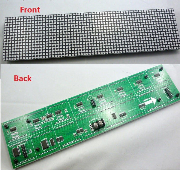 Arduino code 64x16 dot Matrix Display LED for diy Sign Light Neon Bright UNO MCU