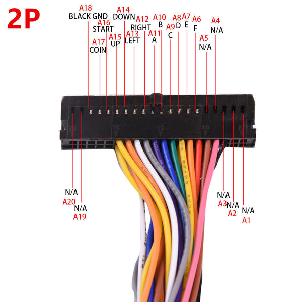 1299 in 1 Dual Player Mother Board Push Button Kit for Pandora's Box 5S Arcade G
