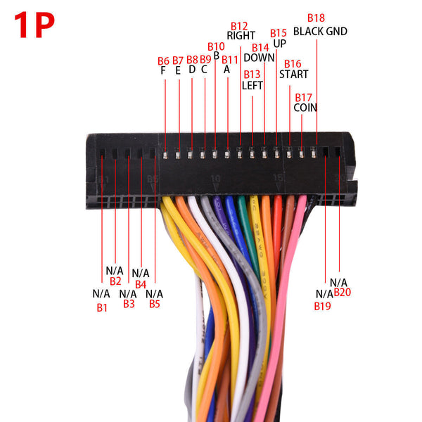 1299 in 1 Dual Player Mother Board Push Button Kit for Pandora's Box 5S Arcade G