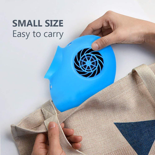 USB Rechargeable Battery Operated Necklace Personal Fan Mini Neck Cooling Cooler