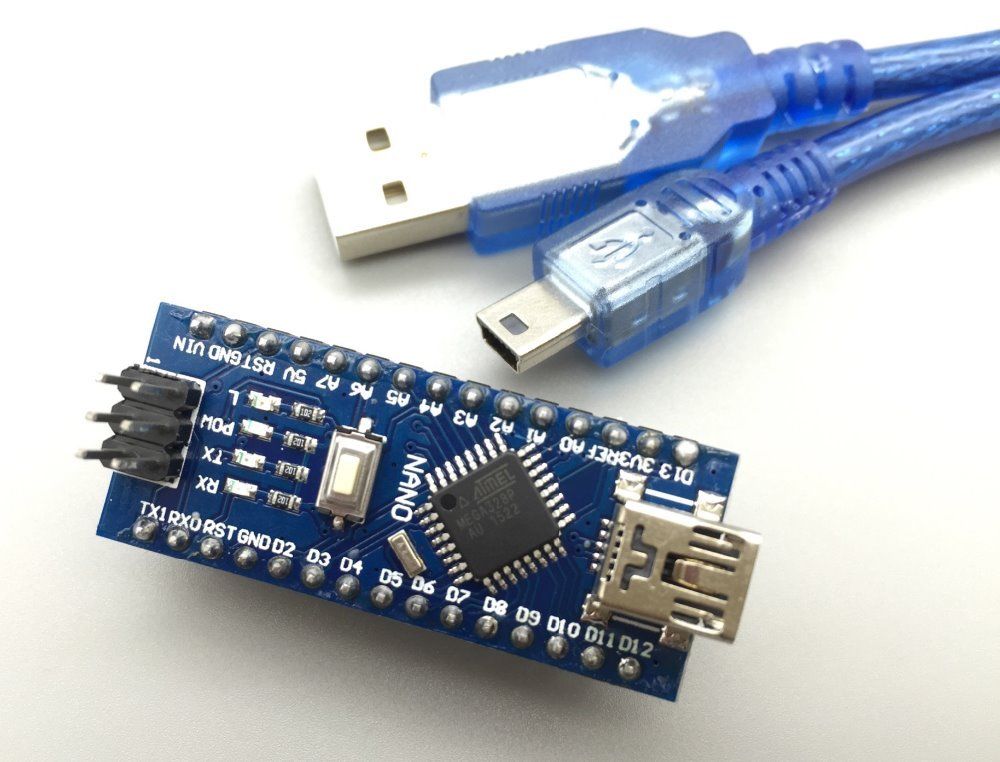 Nano 3.0 ATMEGA 328P-AU Chip Controller Compatible for Arduino CH340 USB Cable