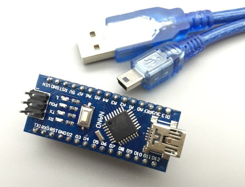 Nano 3.0 ATMEGA 328P-AU Chip Controller Compatible for Arduino CH340 USB Cable