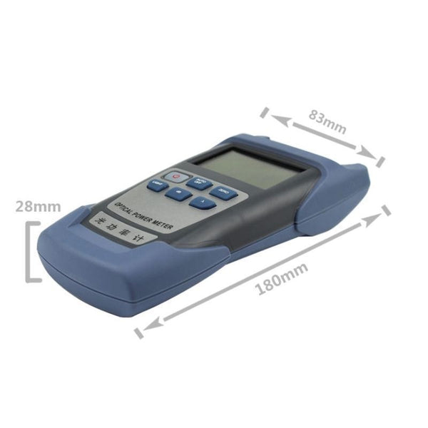 Portable Fiber Optic Visual Fault Locator Cable Tester w/ Optical Power Meter