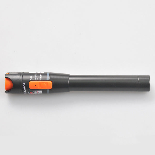 Check Fiber Optic Cable Tester 10KM Fault Locator FC ST SC Red Laser 650nm 10mV
