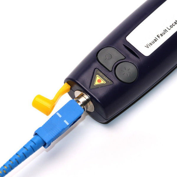 Portable 10mW 10KM Mini Visual Fault Locator Fiber Optic Cable Tester Checker
