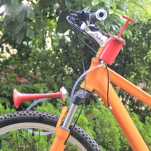 Mountain Bicycle Bike Cycling Hand Pump Air Horn Rubber Squeeze Bulb Loud Pump