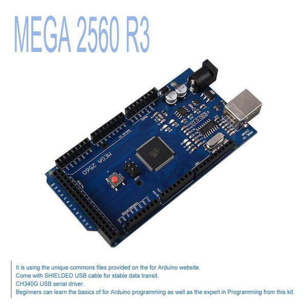 MEGA2560 R3 40 Sensor Modules Starter Kit IIC 20*4 LCD Buzzer Display for Arduino