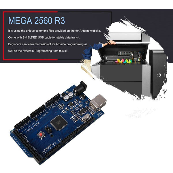 MEGA2560 R3 40 Sensor Modules Starter Kit IIC 20*4 LCD Buzzer Display for Arduino