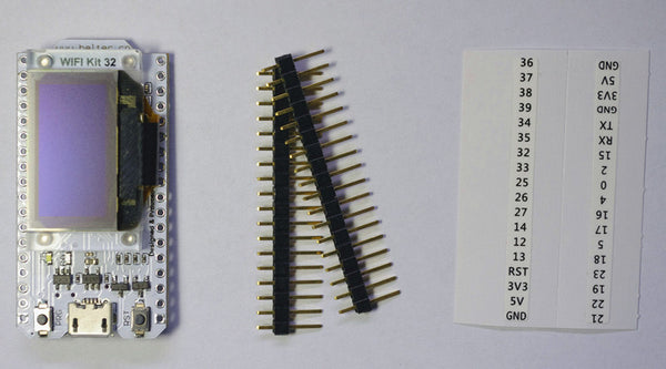 Bluetooth WIFI ESP32 IOT Development Board Kit 0.96" Blue OLED Display Module