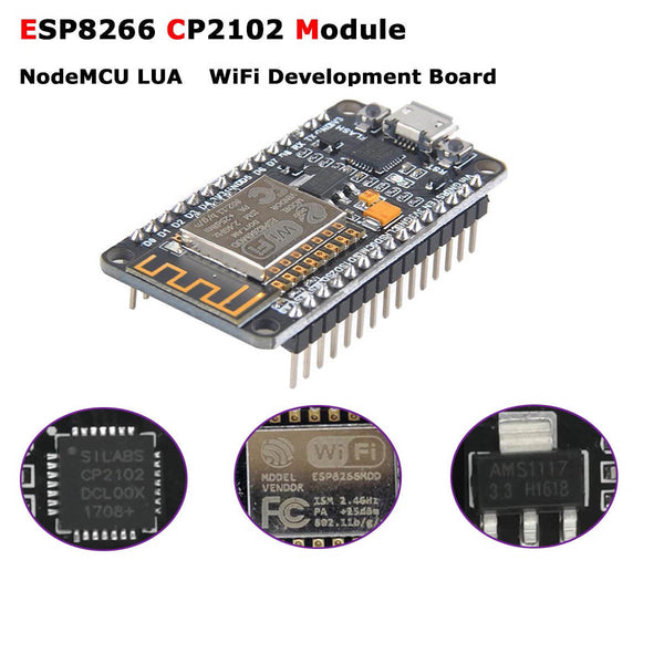 NodeMcu ESP8266 ESP-12E V3 CH340 Lua IOT Wireless Wifi Module Developmet Board