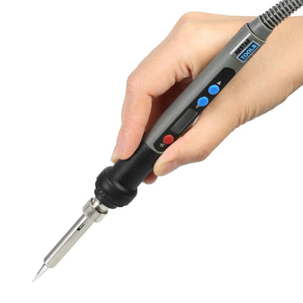 90W 220V Soldering Solder Iron Kit Set Temperature Electronic Repair Tool