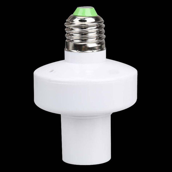 Wireless E27 Screw Lamp Bulb Holder Cap Light Remote Control Socket Switch Base