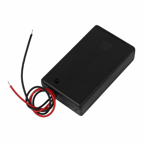 20 pcs 3 AAA Battery 4.5 V Holder Box Power Voltage Case w/ Switch Black ON OFF