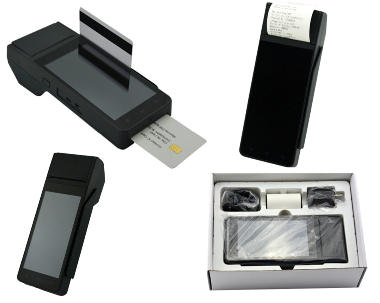 Payment POS Point of Sale Terminal NFC Handheld Printer Barcode Scanner System