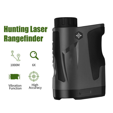 6x22 Optical 1000M Hunting Laser Range Finder High Precision Monocular Telescope