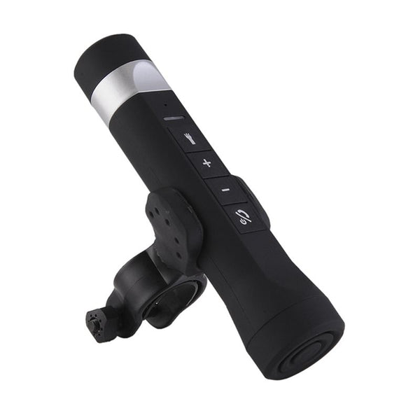 Bluetooth Multifunction Flashlight Speaker Music Torch Bike Cycling Portable