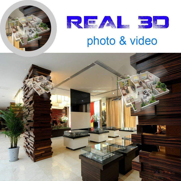 LED 3D Advertise Hologram Wifi Projector Fan Holographic Display Hologram Player