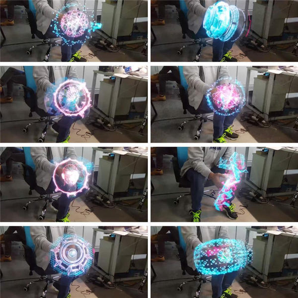 LED 3D Advertise Hologram Wifi Projector Fan Holographic Display Hologram Player