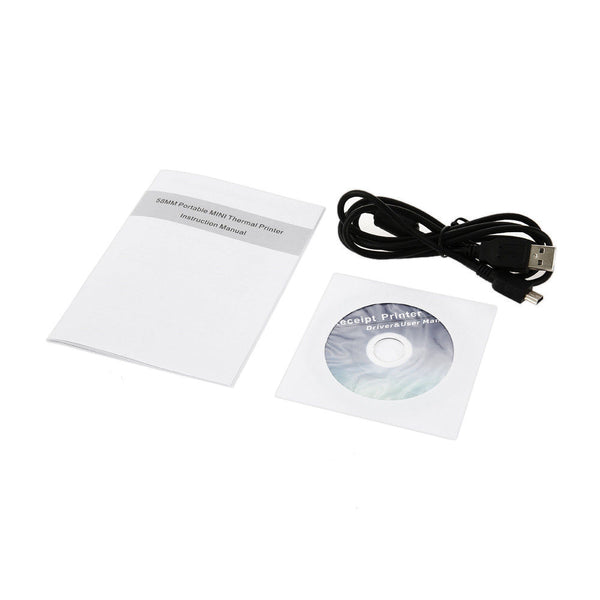 Bluetooth Thermal Printer Portable 58mm Android POS Printer Rechargeable