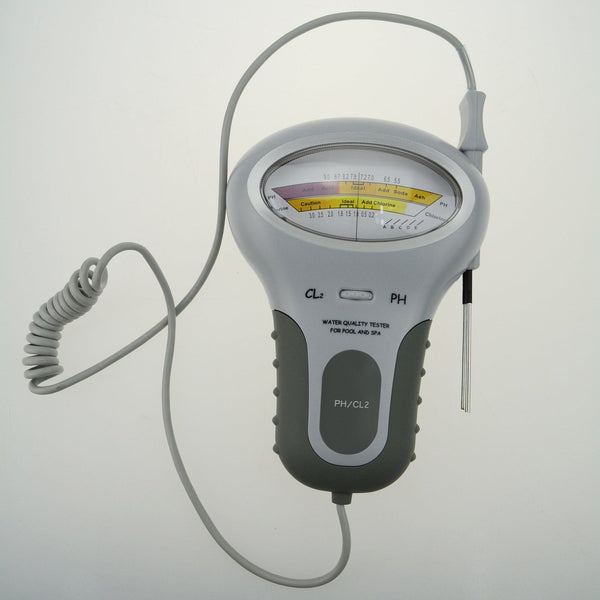 pH Chlorine Meter Swim Swimming Pool Spa Water Quality Analysis Tester Detector