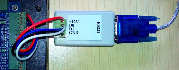 RS232 to WG Wiegand bidirectional transmission Security Converter For Door Access Entry Control System