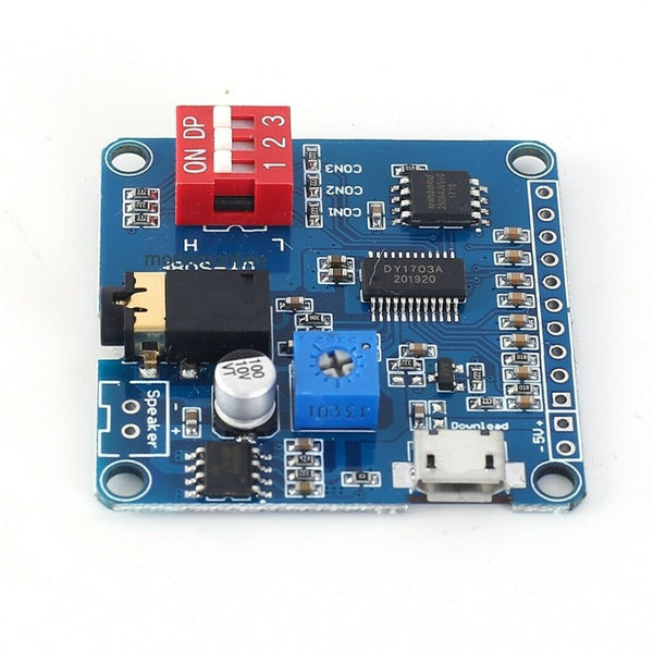 MP3 Audio Music Player Voice Playback Module Trigger UART Control SD TF Card