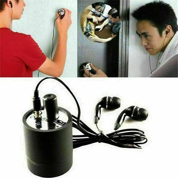 Sensitive Ear Listen Through Wall Door Bug Voice Audio Surveillance Microphone