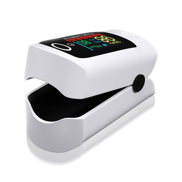 Finger Pulse Oximeter Blood Oxygen Saturation Measure Heart Rate SpO2 Monitor