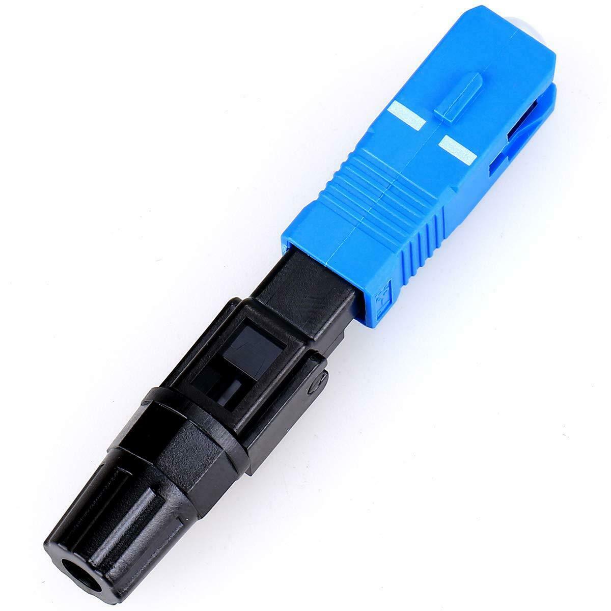 100X SC UPC Optic Fiber Fast Connector Single Quick Cold Mode UPC FTTH Coupler