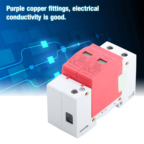 2P Surge Protective Device Circuit Telephone Tele Protector Low Voltage Arrester