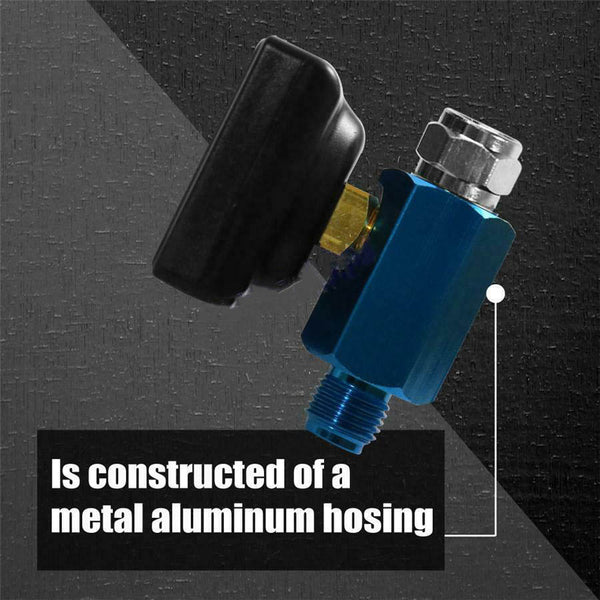 Digital Pressure Gauge Air Pressure Flow Regulator PSI Bar Kpa For Spray Paint