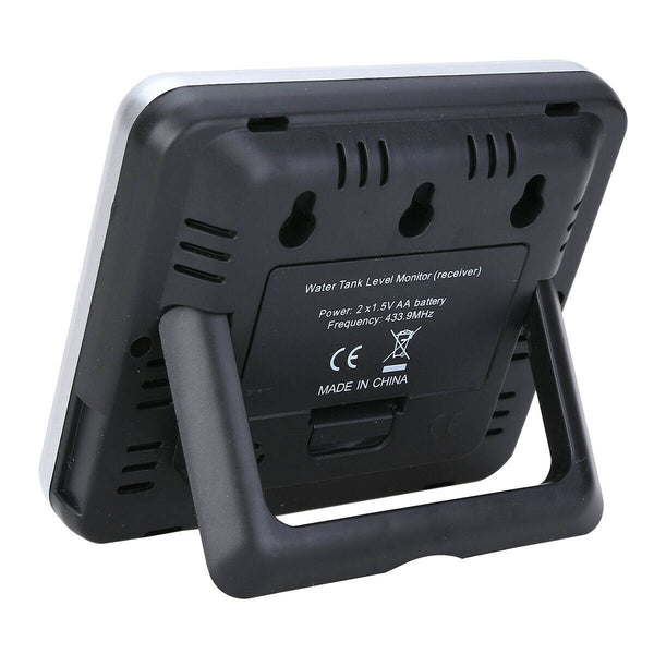 Ultrasonic Sonic Water Tank Liquid Level Meter Sensor Monitor Digital LCD Gauge