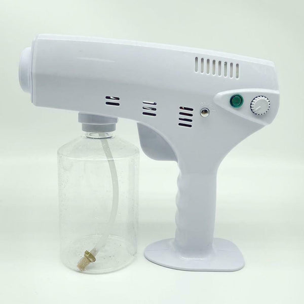 Electric Blue Light Nano Steam Spray Handheld Fogging Car Disinfectant Sprayer