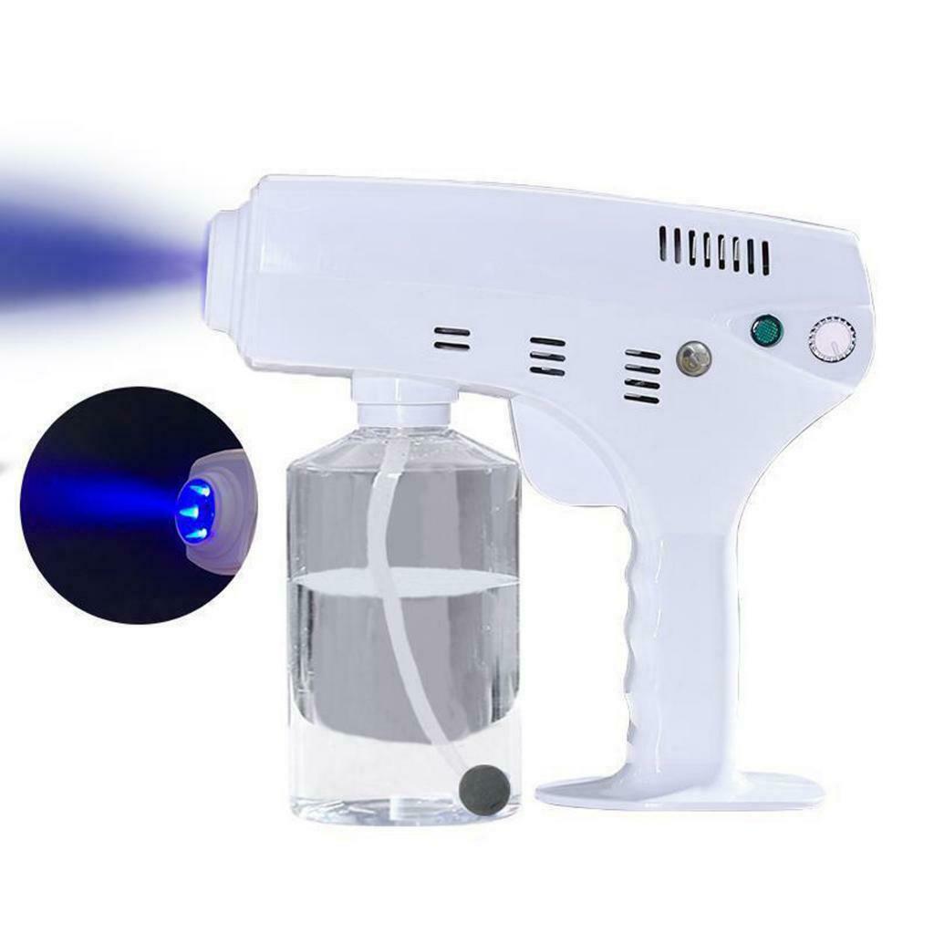 Electric Blue Light Nano Steam Spray Handheld Fogging Car Disinfectant Sprayer