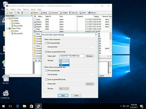Office A5 Fax Server Fax to email for PC Mobile Phone Secure Management with App