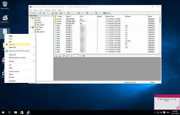 Office A5 Fax Server Fax to email for PC Mobile Phone Secure Management with App