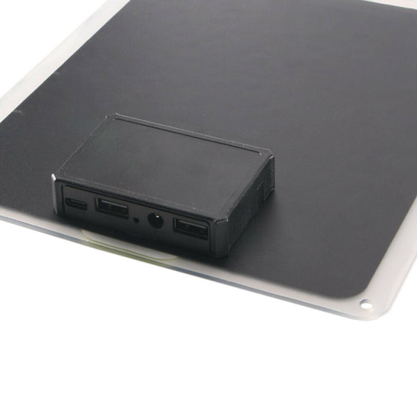 Outdoor 20W Solar Sun Panel DC 12V 5V Battery Charger Boat Marine RV Car Starter