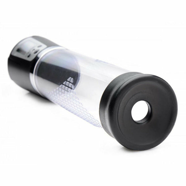Vacuum LCD Penis Pump Rechargeable Male Men Enlarger Growth Extender Stretcher