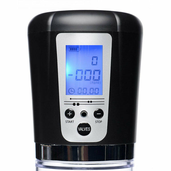Vacuum LCD Penis Pump Rechargeable Male Men Enlarger Growth Extender Stretcher