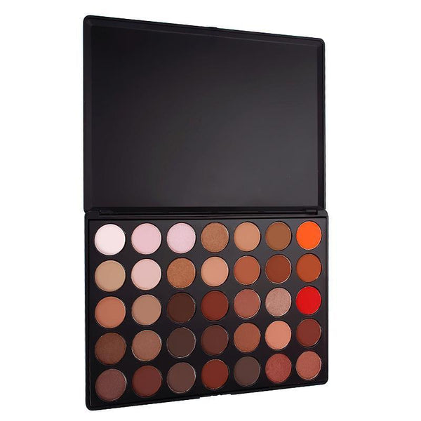 Useful 35 Colors Warm Color Ladies Makeup Cosmetics Eyeshadow Palette Cosmetic